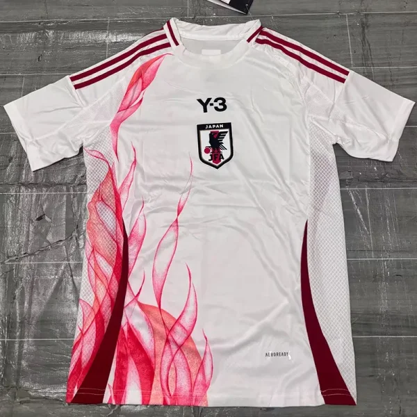 24-25 Japan Y-3 White Fans Soccer Jersey