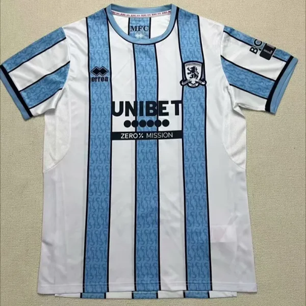 24-25 Middlesbrough Away Fans Soccer Jersey