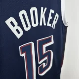 2024 Olympic Game USA BOOKER #15 Dark Blue Basketball Jersey