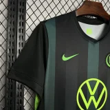 24-25 Wolfsburg Away Fans Soccer Jersey