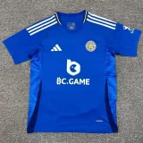 24-25 Leicester City Home Fans Soccer Jersey