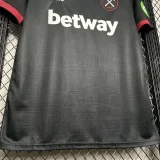24-25 West Ham Away Fans Soccer Jersey