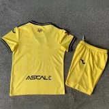24-25 Villarreal Home Kids Soccer Jersey