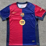 24-25 BAR Home Fans Soccer Jersey #Only Have AD Logo (胸前不带字)