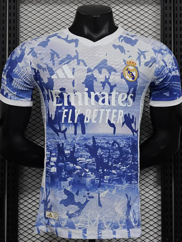 US$ 17.00 - 24-25 RMA Blue White Special Edition Player Version Soccer ...