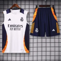 24-25 RMA White Tank top and shorts suit