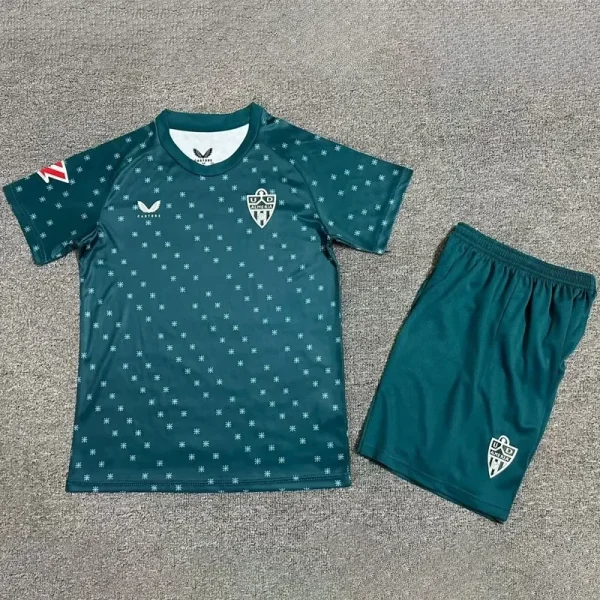 24-25 UD Almeria Away Kids Soccer Jersey