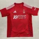 24-25 Nottingham Forest Home Fans Soccer Jersey (带广告)
