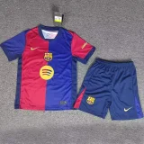 24-25 BAR Home Kids Soccer Jersey (胸前不带字)