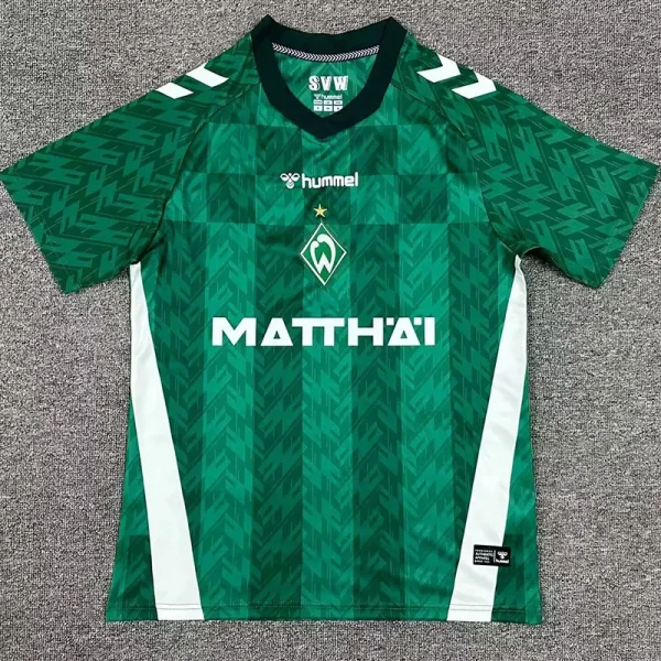 24-25 Werder Bremen Home Fans Soccer Jersey