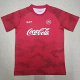 24-25 Napoli Red Training Shirts
