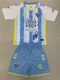 24-25 Malaga Home Kids Soccer Jersey