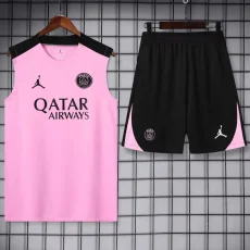 24-25 PSG Pink Tank top and shorts suit