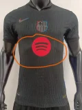 24-25 BAR Away Player Version Soccer Jersey #Only Have AD Logo (胸前不带字)