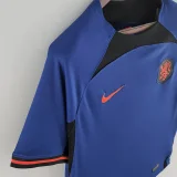 22-23 Netherlands Away World Cup Fans Soccer Jersey