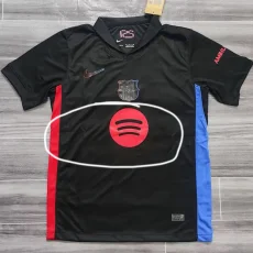 24-25 BAR Away Fans Soccer Jersey #Only Have AD Logo (胸前不带字)