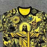 24-25 Brazil Yellow Special Edition Fans Soccer Jersey *耶稣黄色