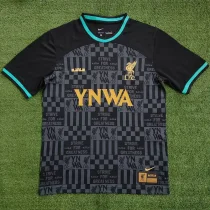 23-24 LIV Black Grey Joint Edition Training Shirts