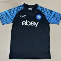 23-24 Napoli Black Training Shirts