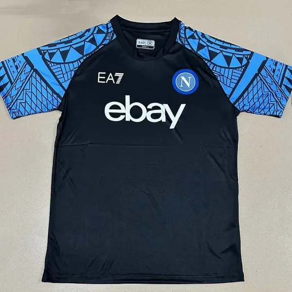 23-24 Napoli Black Training Shirts