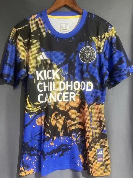 23-24 Inter Miami Blue Black Training Shirts