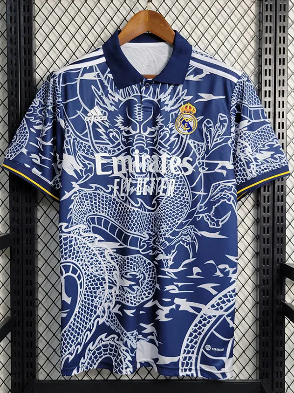 Rma Kit Blue US$ 14.50 - 2023 RMA Special Edition Blue Fans Training Shirts - www ...