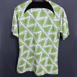 23-24 Nigeria Pre-race White Green Training shirts (花绿)