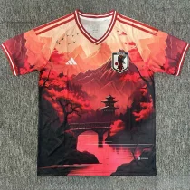 24-25 Japan Red Special Edition Fans Training Shirts #夕阳红