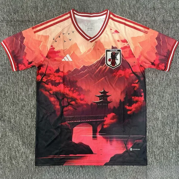 24-25 Japan Red Special Edition Fans Training Shirts #夕阳红