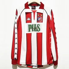 1999-2001 Crvena Zvezda Home Long Sleeve Retro Soccer Jersey (长袖) *红星队