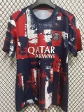 24-25 PSG Blue Red Training Shirts