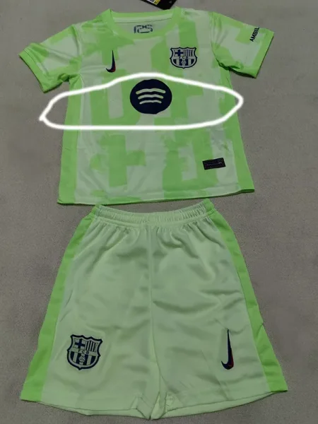 24-25 BAR Third Kids Soccer Jersey *新广告