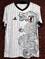 24-25 Japan White Special Edition Fans Soccer Jersey *日文与龙