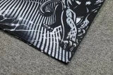 24-25 RMA Black white Tank top and shorts suit *豹黑灰