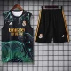 24-25 RMA Black green Tank top and shorts suit *豹黑绿