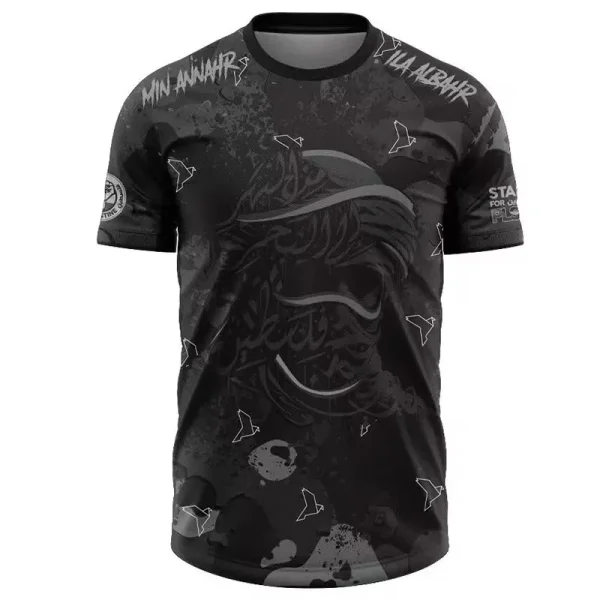 24-25 Palestina FC Black Grey Special EditionTraining shirts *译西