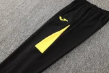 2024 JOM Black Kids Half Pull Tracksuit (童装)(半拉链)