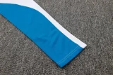 2024 JOM White Kids Half Pull Tracksuit (童装)(半拉链)