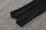 2024 JOM White Kids Half Pull Tracksuit (童装)(半拉链)