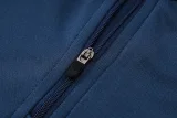 2024 JOM Royal blue Kids Half Pull Tracksuit (童装)(半拉链)