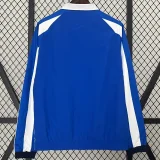 24-25 Porto Blue & White Double Sided Windbreaker (双面风衣)
