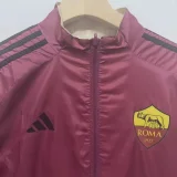 24-25 Roma Red & Khaki Double Sided Windbreaker (双面风衣)