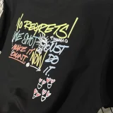 T258 NK Black High Quality Casual T-Shirt