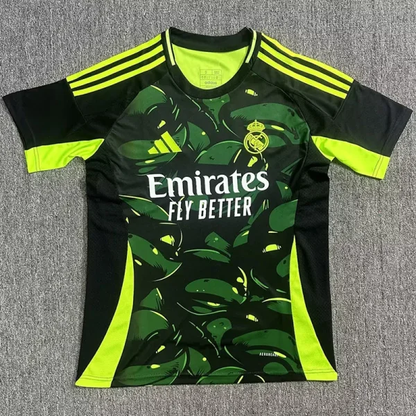 24-25 RMA Green Black Special Edition Fans Soccer Jersey