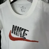 T254 NK White High Quality Casual T-Shirt