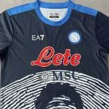 21-22 Napoli Royal blue Commemorative Edition Fans Soccer Jersey