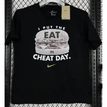 T247 NK Black High Quality Casual T-Shirt #汉堡