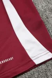 2024-25 Bayern Deep Red Kids Half Pull Tracksuit (童装)(半拉链)