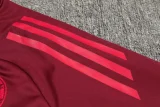 2024-25 Bayern Deep Red Kids Half Pull Tracksuit (童装)(半拉链)