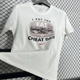 T247 NK White High Quality Casual T-Shirt #汉堡